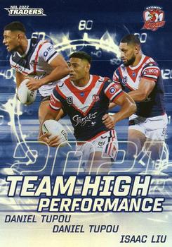 2022 NRL Traders - High Performance Team #HPT14 Sydney Roosters Front